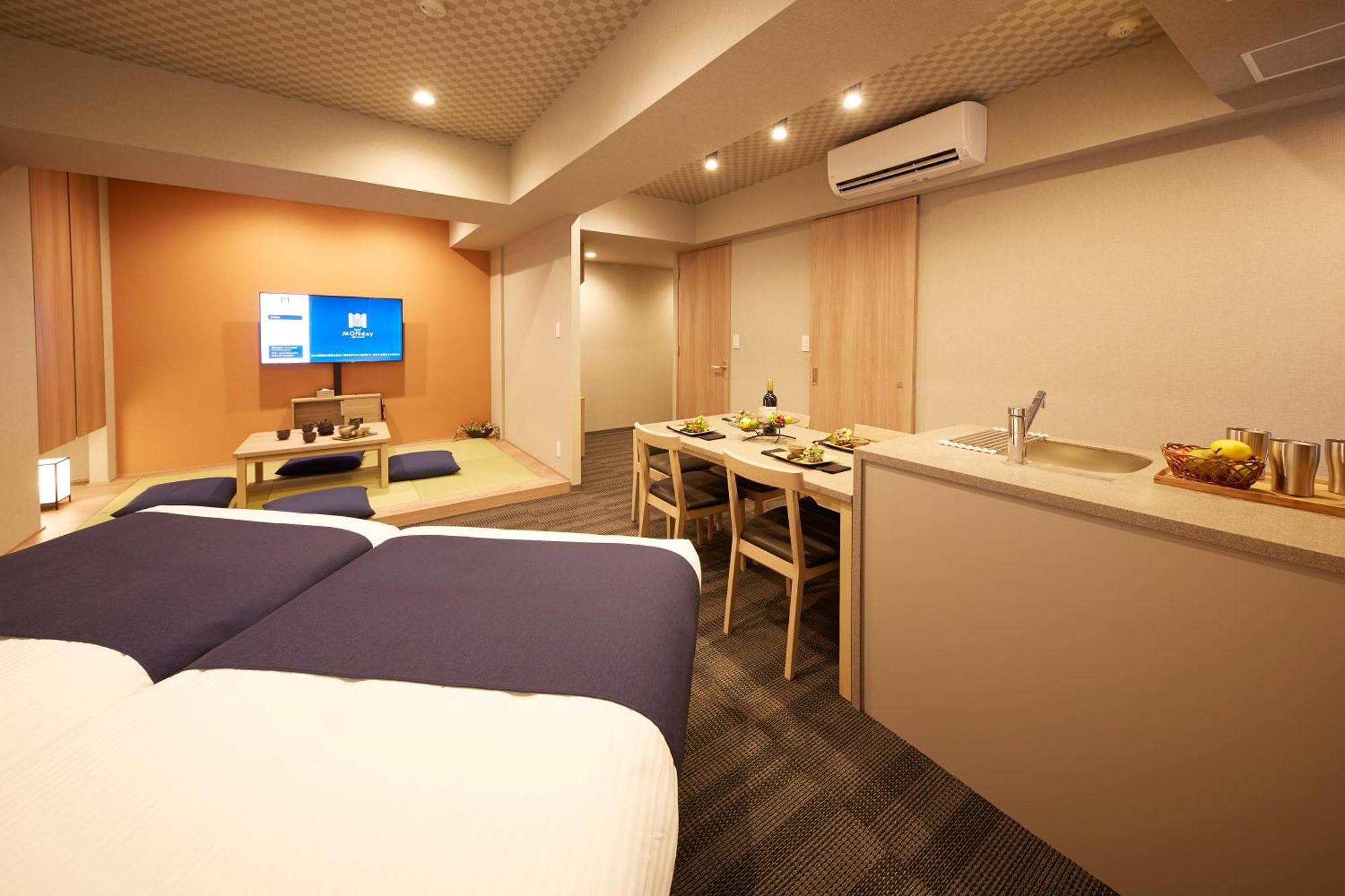 Monday Apart Premium Ginza Shintomicho Tokyo prefektur Exteriör bild